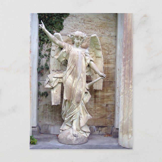 Postal Ángel (Anverso)