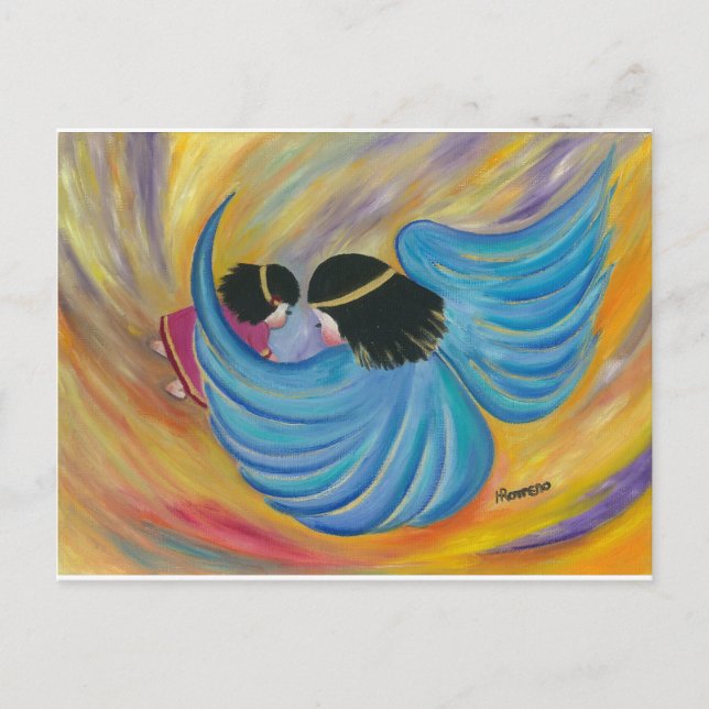 Postal Ángel (Anverso)