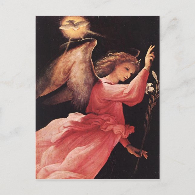 Postal Ángel (Anverso)