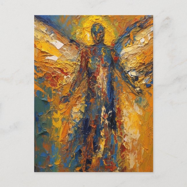 Postal Ángel (Anverso)