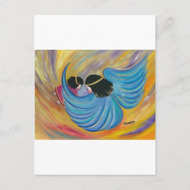 Postal Ángel (Anverso)