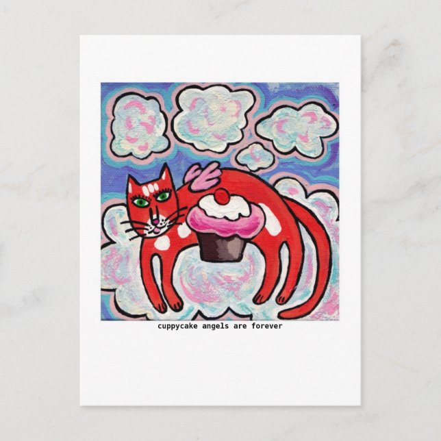 Postal Ángel (Anverso)