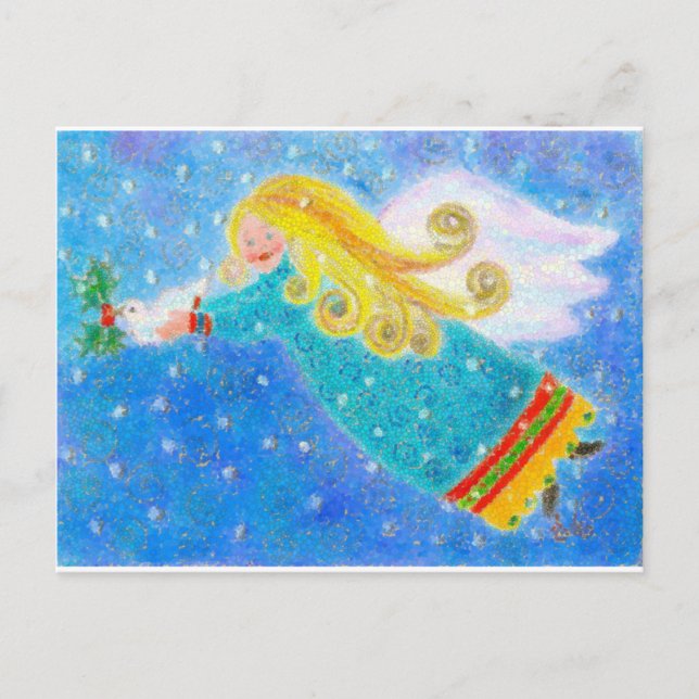 Postal ángel (Anverso)