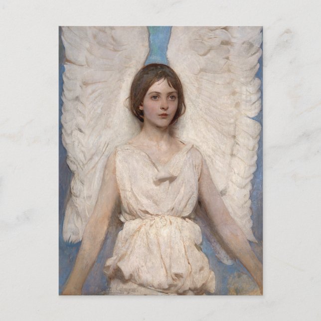 Postal Ángel | Abbott Handerson Thayer (Anverso)