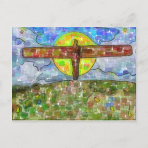 Postal ángel (acuarela)