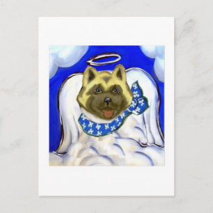 Postal ángel Akita