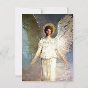 Postal “Angel al mediodía” de Abbott Thayer