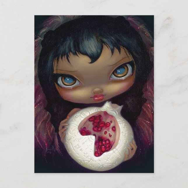 Postal "Ángel Alquímico III" (Anverso)