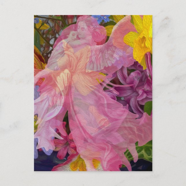 Postal Ángel Amor (Anverso)