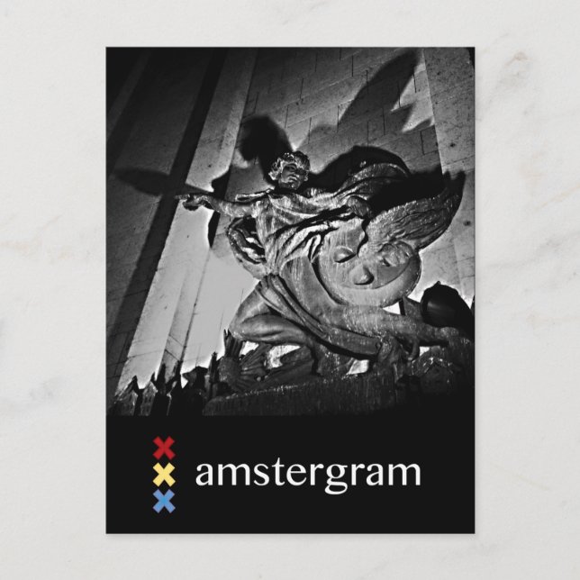 Postal Angel Amstergram (Anverso)