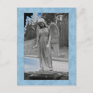 Postal Ángel azul 17