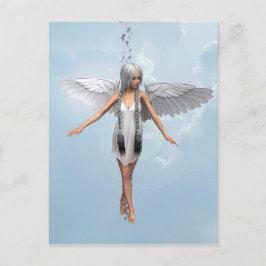 Postal Ángel blanco