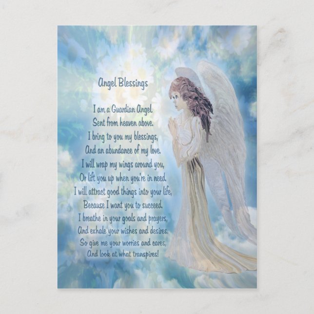Postal Angel Blessings (Anverso)