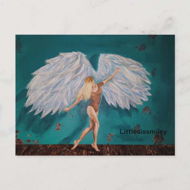 Postal Angel Dancer (Anverso)