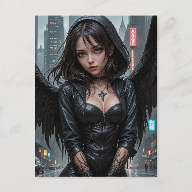 Postal Angel Dark Fantasy (Anverso)