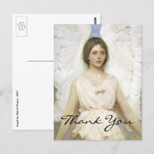 Postal Ángel de Abbott Thayer, Arte fino victoriano vinta