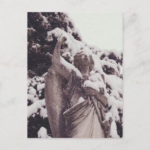 Postal Ángel de invierno