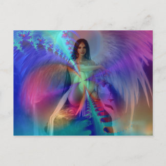 Postal Ángel de la gloria