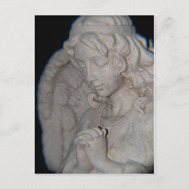 Postal Ángel de la guarda (Anverso)