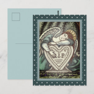 POSTAL ÁNGEL DE LA GUARDIA AMOROSO, ARTE DE DUELO EN CEME