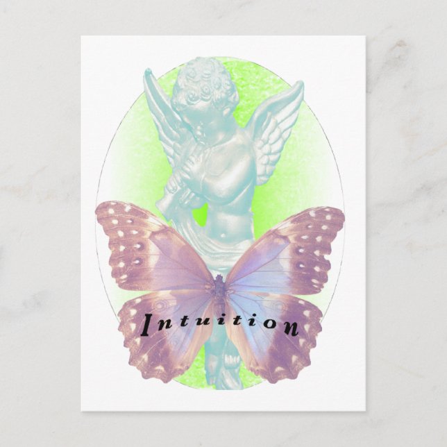 POSTAL ÁNGEL DE LA INTUICIÓN (Anverso)