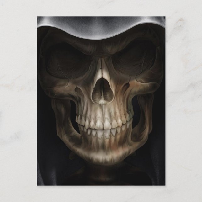Postal Ángel de la muerte (Anverso)