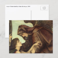 Ángel de la muerte por Evelyn De Morgan