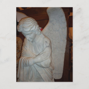 Postal Ángel de la oración