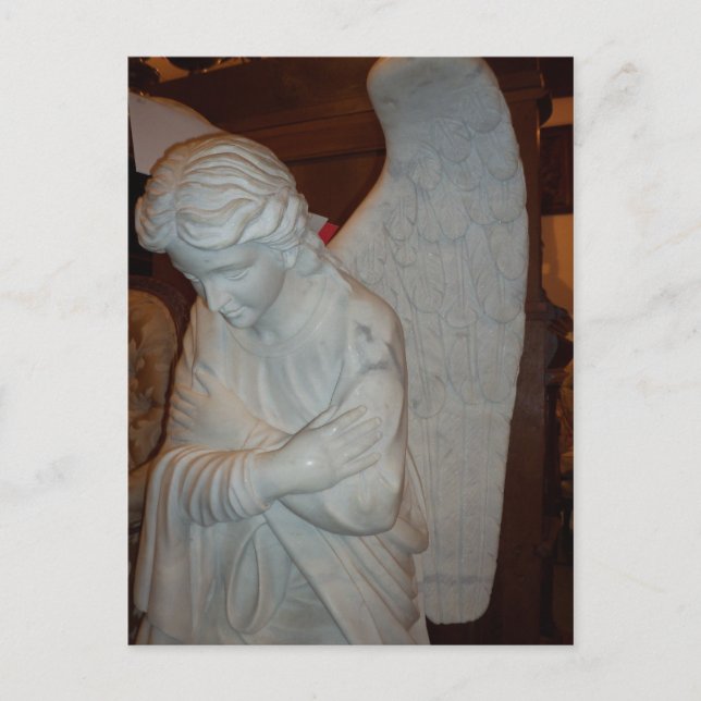 Postal Ángel de la oración (Anverso)