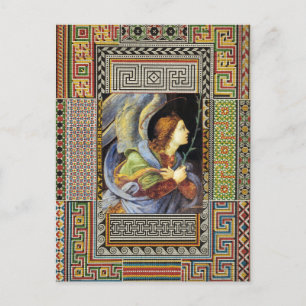 Postal ANGEL de navidades por FILIPPINO LIPPI