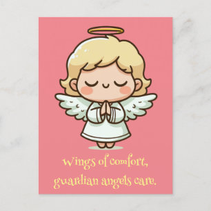 Postal Ángel de oración pequeño