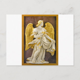 Postal Ángel de oro