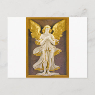 Postal Ángel de oro