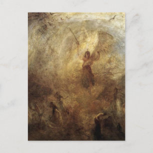 Postal Ángel de pie en el sol de J.M.W. Turner