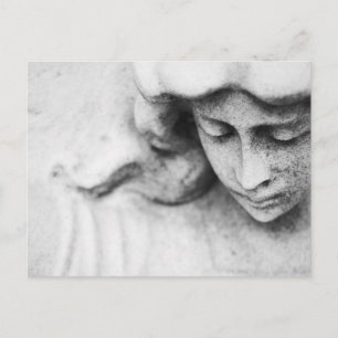Postal Ángel de piedra