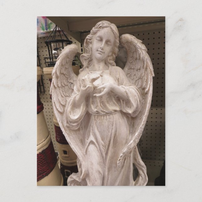 Postal Ángel decorativo (Anverso)