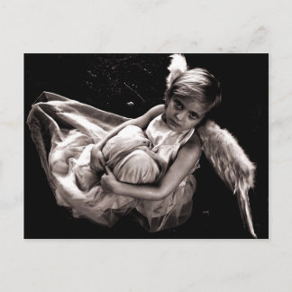 Postal Ángel del bebé perdido