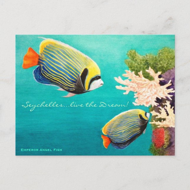 Postal Ángel del emperador (Anverso)