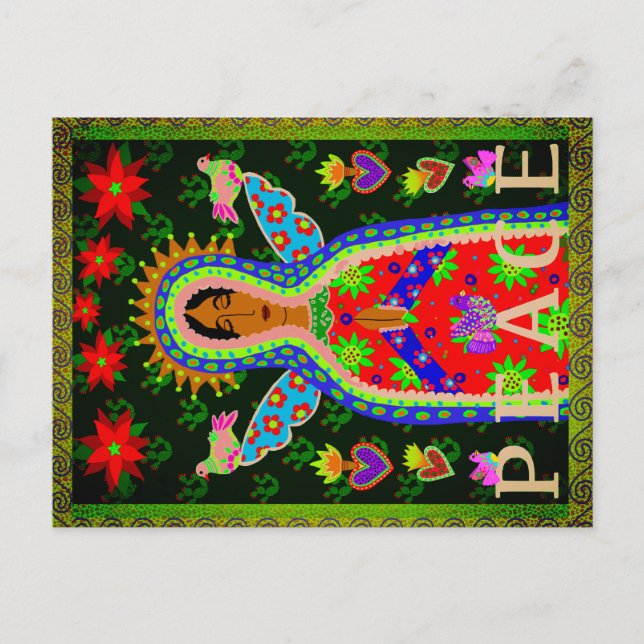 Postal Ángel del Sudoeste de la Paz  (Anverso)