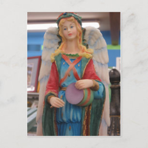 Postal Ángel del tambor
