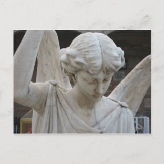 Postal Ángel en el Panteón