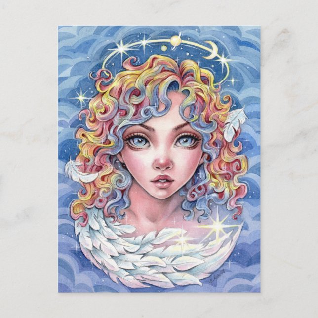 Postal Angel Eyes (Anverso)