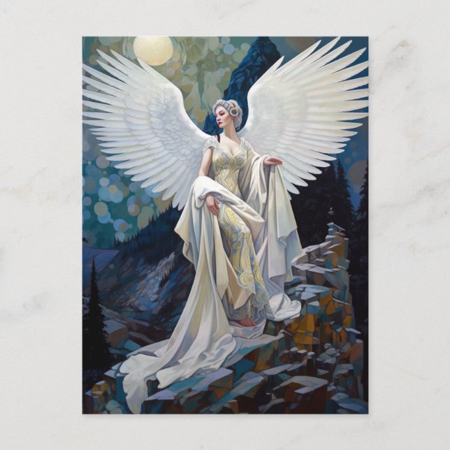 Postal Angel Fantasy Art (Anverso)