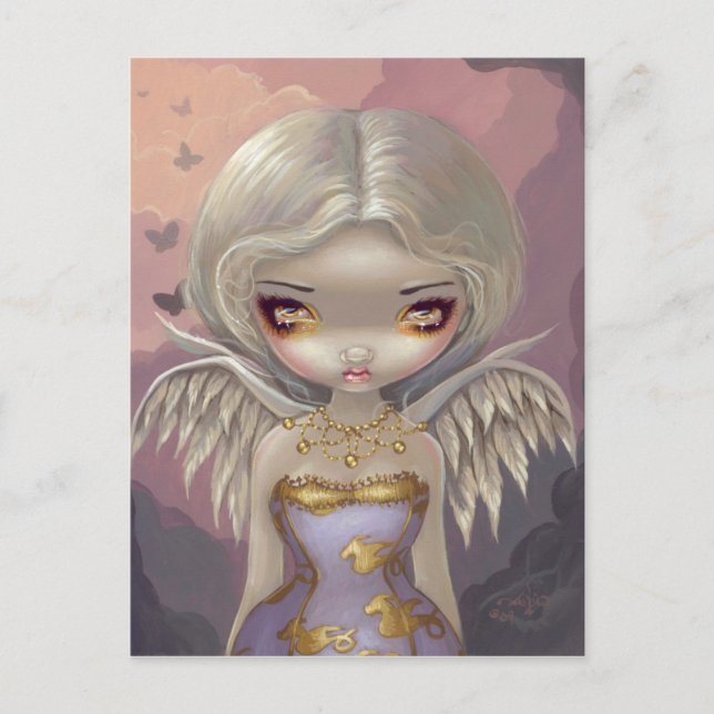 Postal "Angel in Lilac" (Anverso)