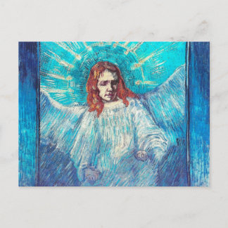Postal Ángel Media Figura (después de Rembrandt) Van Gogh