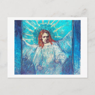 Postal Ángel Media Figura (después de Rembrandt) Van Gogh