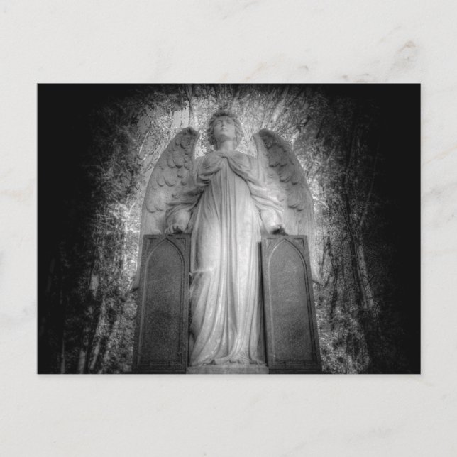 Postal Ángel mirando sobre ti (Anverso)