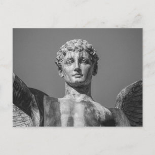 Postal Ángel, Monumento a la Guerra Nacional Galesa. Card