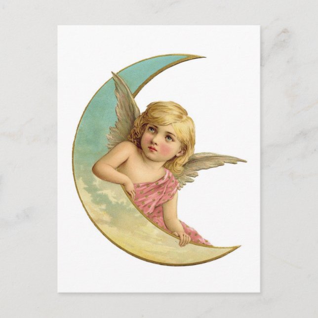 Postal Ángel Moon (Anverso)