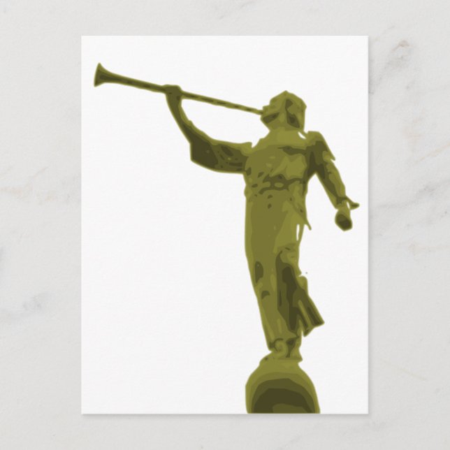 Postal Angel MORONI (Anverso)